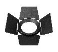 Бленда с посадочным кольцом LGD-NIKA-BDR-R100 (BK) (Arlight, Металл) 036005