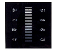 INTELLIGENT ARLIGHT Сенсорная панель DALI-901-11-ADDR-3SC-DIM-DT6-IN Black (BUS) (IARL, IP20 Пластик, 3 года) 037189