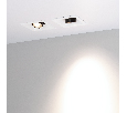 Светильник MS-ORIENT-BUILT-TURN-TC-S67x67-3W Warm3000 (BK-BK, 30 deg, 230V) (Arlight, IP20 Металл, 5 лет) 037206
