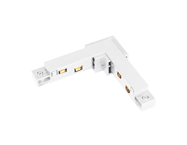 Коннектор угловой MAG-ORIENT-CON-L90-POWER (WH) (Arlight, IP20 Пластик, 3 года) 037315