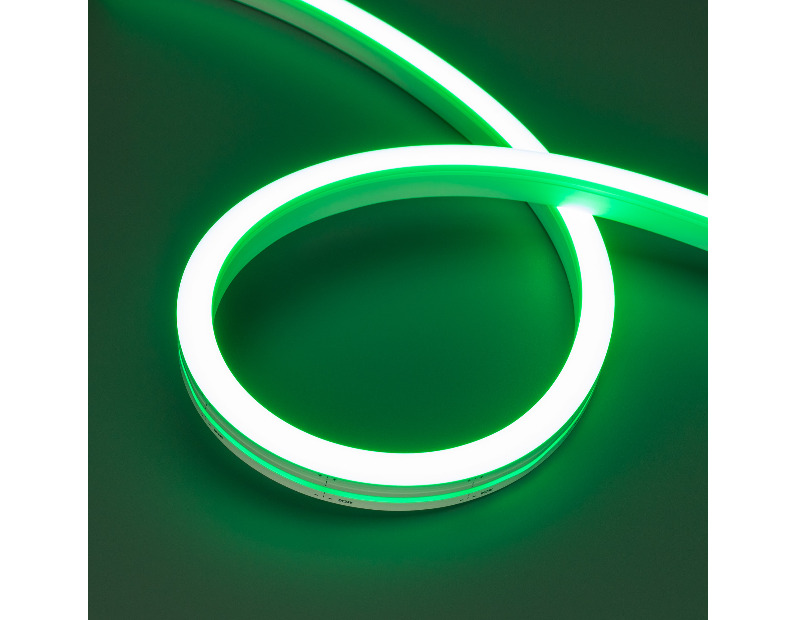 Лента герметичная MOONLIGHT-SIDE-A140-12x17mm 24V Green (8 W/m, IP67, 2835, 5m, wire x1) (Arlight, 8 Вт/м, IP67) 038800