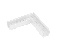 Коннектор угловой MAG-ORIENT-CON-2620-L90 (WH) (Arlight, IP20 Металл, 3 года) 037322