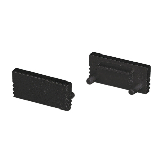 Заглушка SL-SLIM-H7 BLACK глухая (Arlight, Пластик) 037507