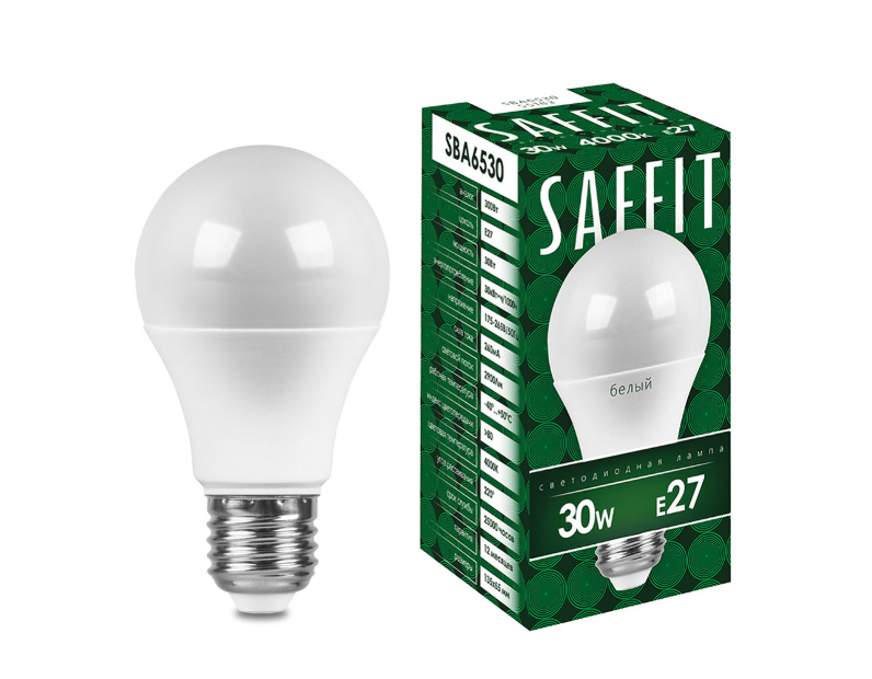 Лампа светодиодная SAFFIT SBA6530 55183