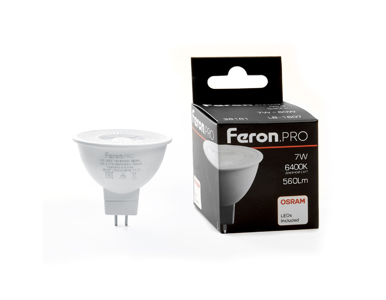 Лампа светодиодная FERON LB-1607 38181