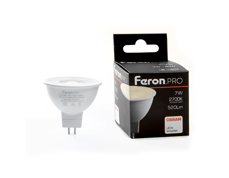 Лампа светодиодная FERON LB-1607 38185
