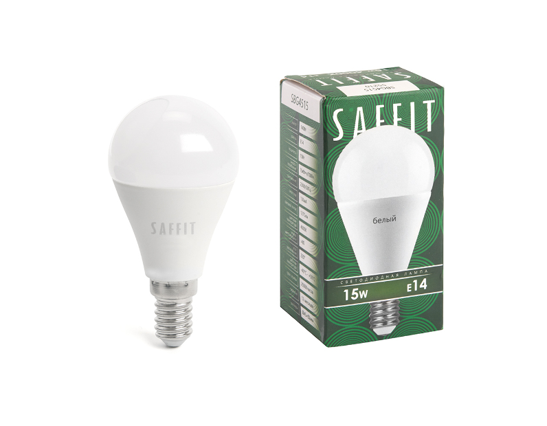 Лампа светодиодная SAFFIT SBG4515 55210