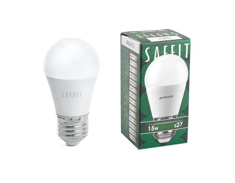 Лампа светодиодная SAFFIT SBG4515 55214