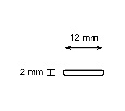 Профиль накладной для светодиодной ленты FERON CAB285 48116