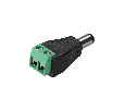 Коннектор Terminal-MONO-2pin-M (Jack 5.5) (Arlight, Пластик) 019218(1)