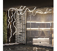 Лента герметичная MOONLIGHT-TOP-M768-D25mm 24V White-MIX 360deg (14.4 W/m, IP65, 2216, 5m, wire x1) (Arlight, Вывод кабеля прямой) 037565