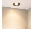 Светильник ART-GROUND-SLIM-R130-9W Warm3000 (SL, 30 deg, 24V) (Arlight, IP67 Металл, 3 года) 038165