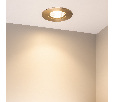 Светильник ART-GROUND-SLIM-R150-12W Warm3000 (SL, 35 deg, 24V) (Arlight, IP67 Металл, 3 года) 038166
