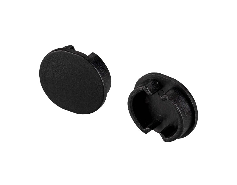 Заглушка ARH-ROUND-D20-DUAL BLACK глухая (Arlight, Пластик) 039303