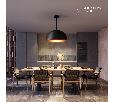Светильник SP-RESTO-HANG-R800-88W Warm3000 (BK, 100 deg, 230V) (Arlight, IP20 Металл, 3 года) 039927