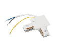 Коннектор угловой с питанием LGD-2TR-CON-L-F-POWER-WH (C) (Arlight, IP20 Пластик, 3 года) 040227