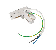 Коннектор угловой с питанием LGD-2TR-CON-L-POWER-WH (C) (Arlight, IP20 Пластик, 3 года) 040228