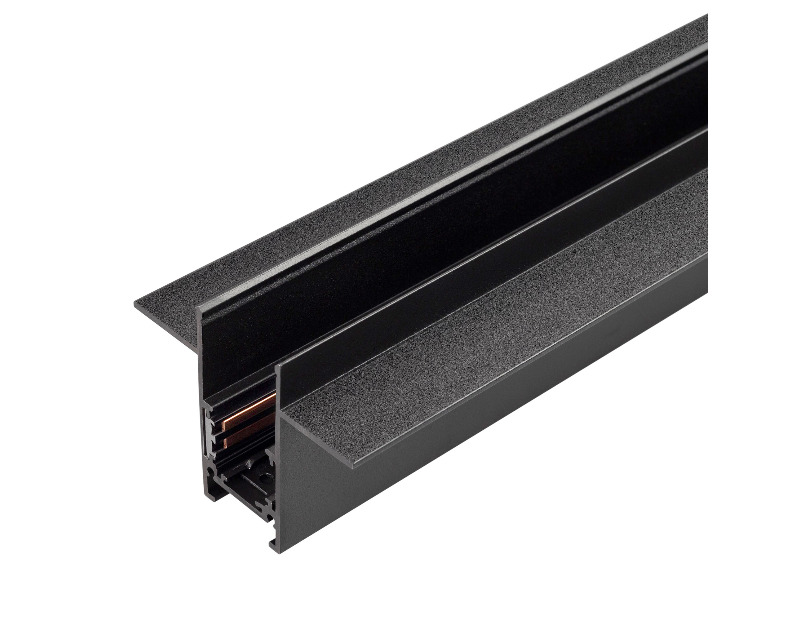 Трек встраиваемый MAG-ORIENT-TRACK-2653-FDW-1000 (BK, FLAT) (Arlight, IP20 Металл, 3 года) 041436