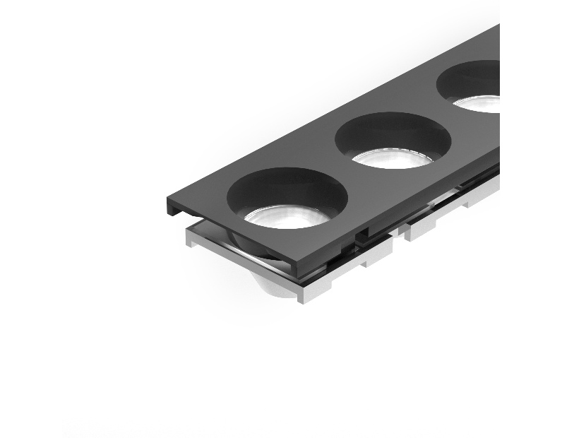 Экран линзованный SL-LINE-W20-55deg-540 (Arlight, Пластик) 041793
