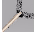 Профиль DECORE-S6-EXT-V-COMFORT-2000 ANOD внешний (Arlight, Алюминий) 043163