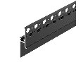 Профиль PLINTUS-FANTOM-H20-2000 BLACK (Arlight, Алюминий) 043618