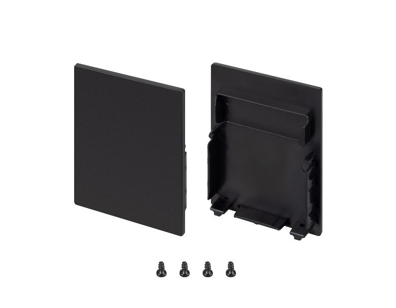 Заглушка SL-LINE-4050-3L-LOW BLACK глухая (Arlight, Пластик) 044677