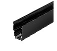 Профиль LINE-5075-U-HONEYCOMB-2000 BLACK (Arlight, Алюминий) 044885