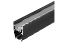 Профиль LINE-5075-U-HONEYCOMB-2000 BLACK (Arlight, Алюминий) 044885