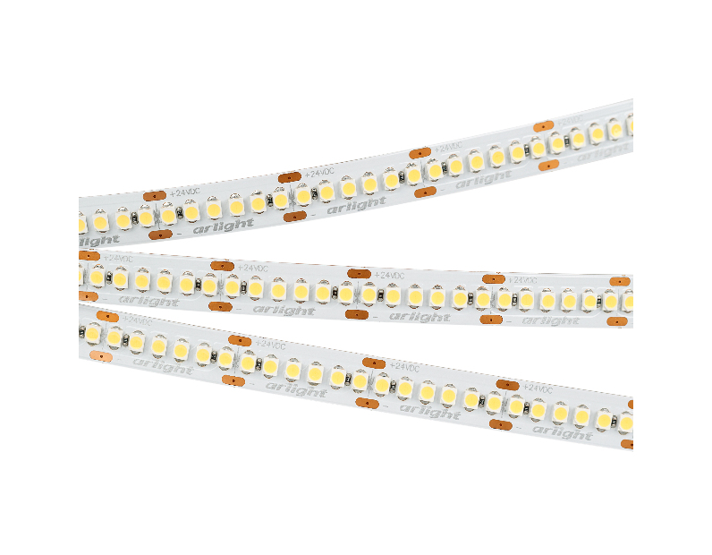 Лента RT-A240-10mm 24V Cool 8K (19.2 W/m, IP20, 3528, 5m) (Arlight, 19.2 Вт/м, IP20) 018728(2)