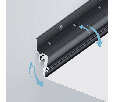 Профиль STRETCH-SHADOW-TECH-VENT-2000 BLACK (A2-DELTA) (Arlight, Алюминий) 041160