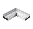 Угол STRETCH-S-50-CEIL-CENTER-90 (GAMMA50) (Arlight, Металл) 041202