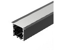 Профиль LINIA49-F-S-2000 BLACK (Arlight, Алюминий) 041873