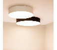 Светильник IM-FLOWER-EMERGENCY-3H-R280-15W Day4000-MIX (WH, 110 deg, 230V) (Arlight, IP54 Пластик, 2 года) 042555