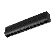 Светильник MAG-VIBE-LASER-TURN-L209-12W Day4000-MIX (BK, 24 deg, 48V, TUYA Zigbee) (Arlight, IP20 Металл, 5 лет) 044177