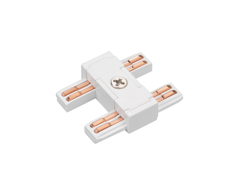 Коннектор прямой MAG-VIBE-CON-I-POWER (WH) (Arlight, IP20 Металл, 5 лет) 044508