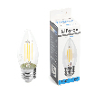 Лампа светодиодная Feron LB-66 Свеча E27 7W 6400K 38272