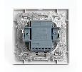 Выключатель 3-клавишный STEKKER  PSW10-9007-01, 250В, 10А, серия Эрна, белый 39922