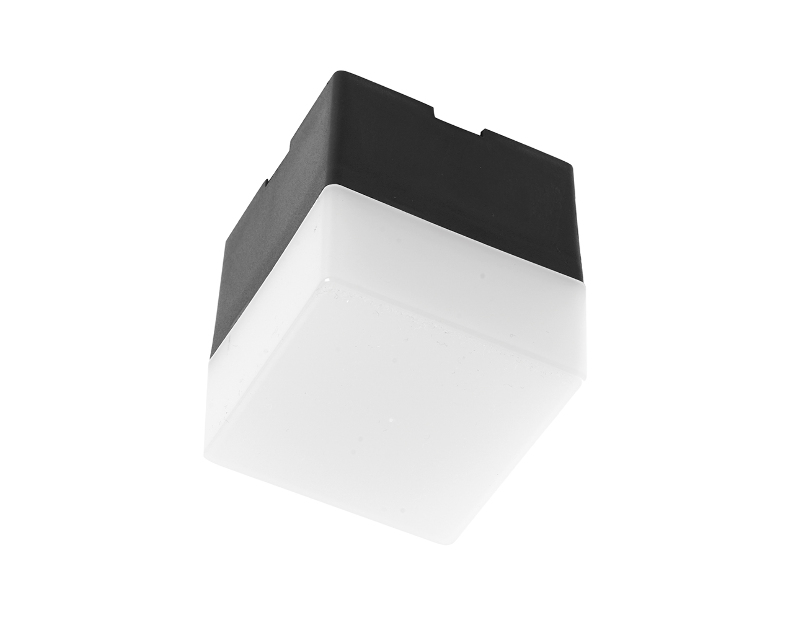 Светильник светодиодный Feron AL4022 IP20 3W 4000К, пластик, черный 70*70*55мм 48145