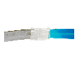Соединитель лента-лента 12мм для ленты COB LS530, LD194 48278