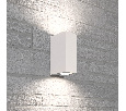 Светильник садово-парковый Feron DH051,на стену, 2*GU10 230V, белый 48328