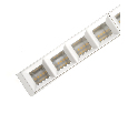 Светодиодный светильник Feron AL131 трековый однофазный на шинопровод 20W 4000K 60 градусов белый серия LensFold 48375
