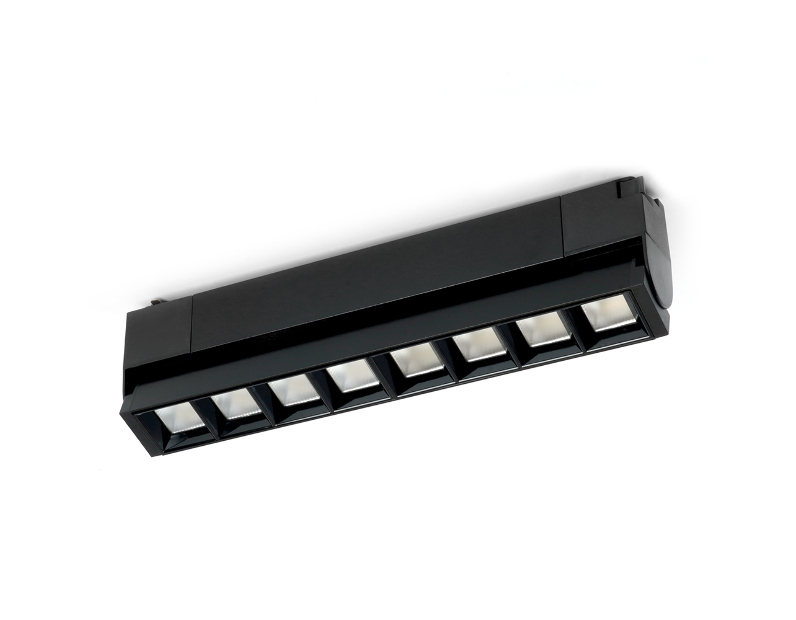 Светодиодный светильник Feron AL131 трековый однофазный на шинопровод 20W 4000K 60 градусов черный серия LensFold 48376