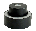 Светильник потолочный Feron HL367 Barrel AURA 12W, 230V, GX53, чёрный IP44 48406