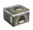 Светильник потолочный Feron HL367 Barrel AURA 12W, 230V, GX53, чёрный IP44 48406
