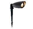 Светодиодный светильник тротуарный (грунтовый) Feron SP2701, 5W, AC/DC 12-24V, низковольтный, 3000К, черный, IP65 48446