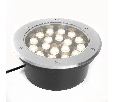 Светодиодный светильник тротуарный (грунтовый) Feron SP2804, 20W, AC12V, низковольтный, 4000K, металлик, IP67 48454