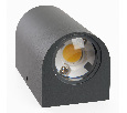 Светильник уличный светодиодный Feron DH053, 2*5W, 800Lm, 4000K, серый 48480