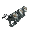 Светодиодный светильник ландшафтно-архитектурный Feron LL-825 Светодиодный прожектор, D70xH155, IP65 8W 85-265V, синий 48498