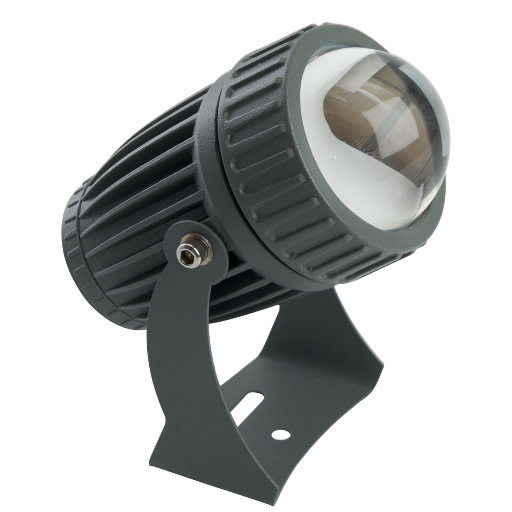 Светодиодный светильник ландшафтно-архитектурный Feron LL-825 Светодиодный прожектор, D70xH155, IP65 8W 85-265V, красный 48499