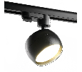 Светильник Feron AL164 трековый однофазный на шинопровод под лампу GX53, черный 48547